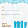 Pure Brazilian 4-Piece Essential Travel Size Kit: Anti-Frizz Shampoo, Conditioner, Serum & Masque view 2