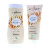 ATTITUDE Super Leaves Volume Shine Shampoo Conditioner- Soy Protein & Cranberries Bundle with Vitamin B5 Watercress Indian Cress, Raspberry, 16 Fl Oz and 8 oz, 2 count view 2