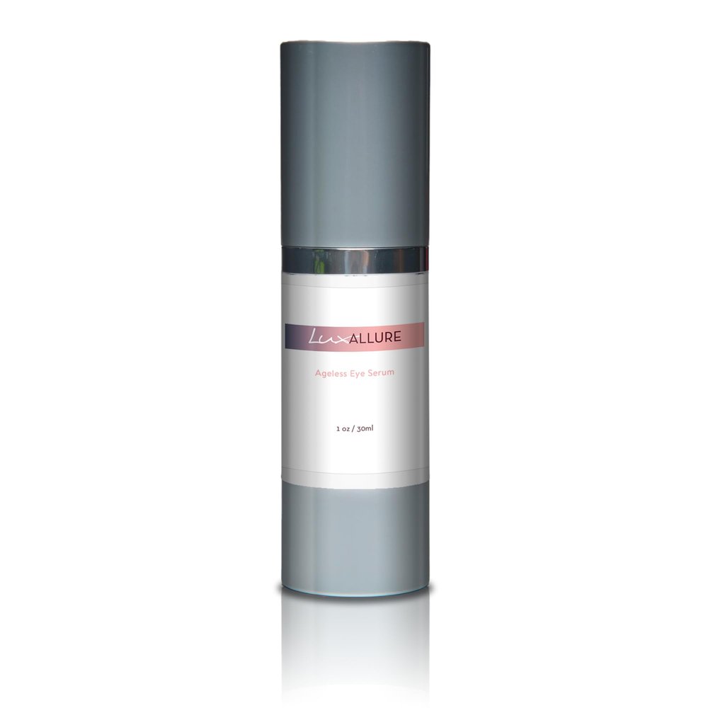 LUX Allure Ageless Eye Serum- Premium Under Eye Treatment- Advanced Anti-Aging Formula Restores Hydration and Youthful Glow to Skin (.5 ounce)