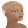 MainBasics Wig Grip Band for Keeping Wigs in Place Adjustable Velvet Wig Headband (Beige) view 1