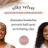 MainBasics Wig Grip Band for Keeping Wigs in Place Adjustable Velvet Wig Headband (Beige) view 2