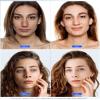 NEWKEY LED Face Mask Light Therapy,Red Light Therapy for Face Wrinkle Blue Light Therapy Mask for Face Acne,150LEDs,10 Min Auto Shut off, Wired view 4