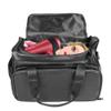 Hairdressing Bag & Barber Handbag, Portable Salon Hair Tools Bag with Scissors Comb Holder, Hair Stylist Bag for Equipment, Travel Luggage Pouch view 3