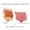 10 Color Professional Hair Cutting Guards and Combs Set - Coded Guides from 1/16 to 1 for Clippers and Trimmers #3170-400 view 4