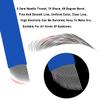 30Pcs Disposable Eyebrow Microblading Needles,Lip Tattooing Microblades Permanent Makeup Blades for Single Use Only (18needle) view 2