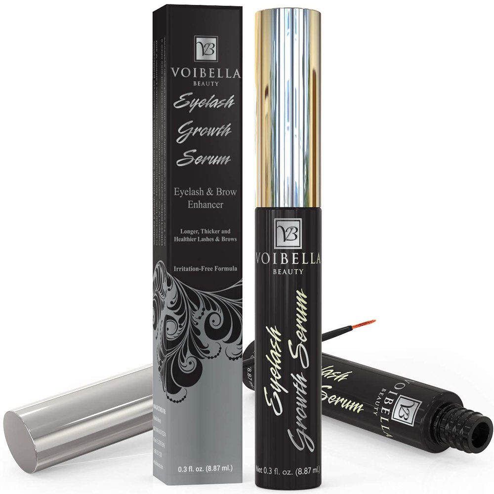 Eyelash Serum to Grow Lashes Bigger 8.87mL - Growth For Thick, Longer, Lush and Lavish Eyelashes with Peptides & Botanical Extracts - Natural Babe Eye Lash Beauty Enhancing and Brow Serum