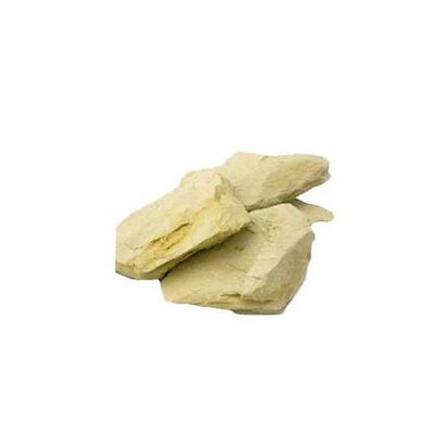 100% Natural JadiBoot Multani Mitti Fuller's Earth Volcanic Clay Chunks - 100 gm