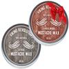 Viking Revolution Mustache Wax 2 Pack - Beard & Moustache Wax for Men - Strong Hold Helps Train Tame & Style (Citrus & Sandalwood, 2 pack) view 1