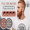 Viking Revolution Mustache Wax 2 Pack - Beard & Moustache Wax for Men - Strong Hold Helps Train Tame & Style (Citrus & Sandalwood, 2 pack) view 4