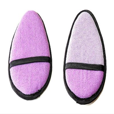 2 Pack Spa Skin Care Exfoliating Bath & Shower Mitt 2 Sided