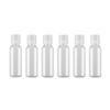0.5 oz Plastic Travel Bottle with Flip Cap Sample Container for Makeup Emollient Water Shower Gel Emulsion Liquid Empty Refillable Portable,Pack of 6(Clear) view 1