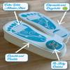 25 Pairs (50 feet) Premium Disposable Spray Tanning Feet Pads for Sunless Tanning view 2