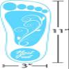 25 Pairs (50 feet) Premium Disposable Spray Tanning Feet Pads for Sunless Tanning view 3