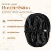 YANIBEST Silk Bonnet Satin Bonnet for Sleeping Women Men, Adjustable Double Layer Hair Bonnet for Curly Braids Reduce Frizz Pink view 2