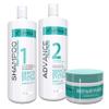 UNNIQUE Advanced Keratin Hair Treatment Kit 16 FL Oz view 1