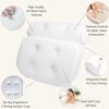 Bathtub Pillow for Neck and Shoulder - Spa Bath Pillows for Tub Neck and Back Support - Perfect Bath Accessories for Women - Relaxing Luxe Bath - Ideal Bath Gift Set for Women - Home Spa Products view 2