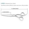 6" Hair Cutting Scissors to Cut Hair Cutting Shears Professional Haircut Hairdresser Scissors 440C KINSARO for Hairdresser Barber or Home Use view 2