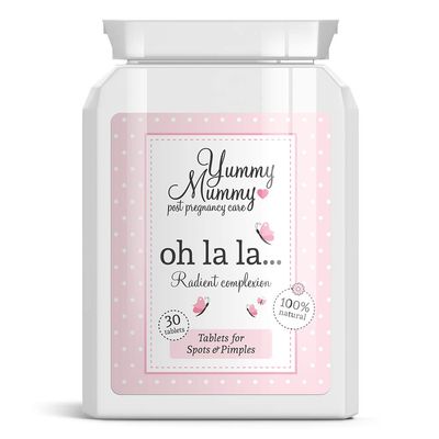 YUMMY MUMMY After Birth Acne Treatment Spots Pill Guaranteed Results Fast
