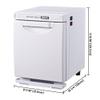 ZeHuoGe 5L Towel Warmer Hot Cabinet Box, Aluminum Inner Chamber, Removable Tray, Fast Heating for Beauty Spa Salon Massage (5L,White) view 3
