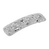 1928 Jewelry Silver Spring Flowers 2.75 Inch Hair Barrette Clip For Women, (1 Pcs) view 1