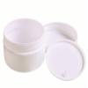 2oz New Empty White Plastic Jar with Dome Lid Cosmetic Containers 20 pk Mini Jar view 2