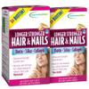 Applied Nutrition Longer Stronger Hair & Nails - 60 Liquid Soft-Gels, Pack of 2 - Biotin, Silica & Collagen - 60 Servings view 1