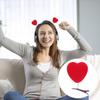 10pcs Cute Hair Clips Red Heart Hair Clips for Women Mini Hair Accessories Clips Bopper Hairpins view 4