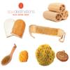 100% Natural Boar Bristle Body Brush with Wooden Handle by Spa Destinations "Creating The In Home Spa Experience" Best Quality! Best Value! view 4