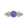1928 Jewelry Round Flower Decal 2.38 Inch Hair Barrette Clip For Women (1 Pcs) view 4