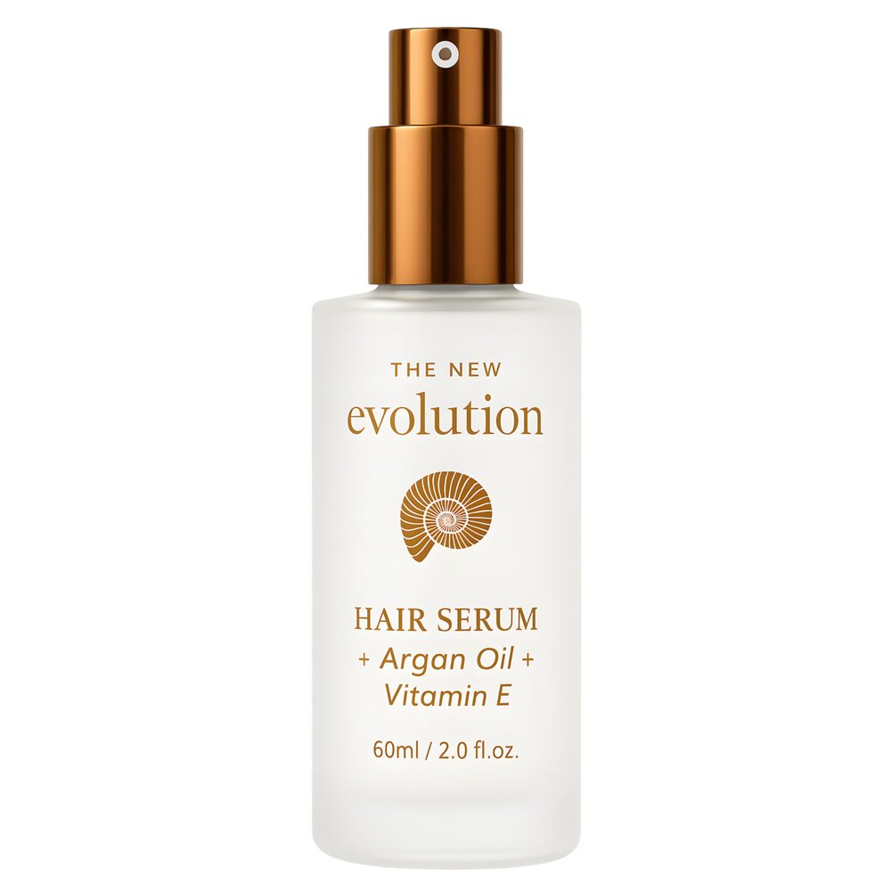 HerStyler Hair Serum - Argan Oil, Vitamin E, and Aloe Vera for Repair, Anti-Frizz for All Hair Textures, Nourishing for Enhanced Shine, Non-Greasy, Suitable for Color Treated Hair