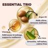 HerStyler Hair Serum - Argan Oil, Vitamin E, and Aloe Vera for Repair, Anti-Frizz for All Hair Textures, Nourishing for Enhanced Shine, Non-Greasy, Suitable for Color Treated Hair view 4