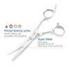 5.75" Hair Cutting Scissors Professional Barber Shears Hair Cutting Scissors Sharp Haircut Shears Convex blade Razor Edge 440c KINSARO for Hairdresser Barber or Home Use view 3