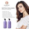 Biotin & Collagen Shampoo Conditioner Set,Thicking Shampoo for Hair Loss & Fast Hair Growth, Sulfate & Paraben Free, Keratin & Color Safe, 2x33.08oz view 2