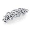 1928 Jewelry Filigree Art Deco Inspired 2.75 Inch Hair Barrette Clip For Women, (1 Pcs) view 1
