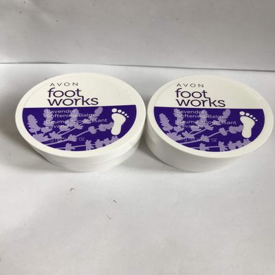 Avon Foot Works Lavender Softening Balm LOT OF 2!!!