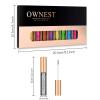 Ownest 10 Colors Liquid Glitter Eyeliner, Metallic Shimmer Glitter Eyeshadow, Long Lasting Waterproof Shimmer Sparkling Eyeliner Eye Shadow-10pcs view 2