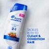 Head and Shoulders Dry Scalp Care Anti-Dandruff 2 in 1 Shampoo & Conditioner, 32.1 fl oz, Pack of 4, (Packaging May Vary) view 4