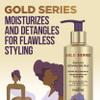 Pantene Gold Series Detangling Milk Hair Treatment for Curly Hair, Natural and Textured Hair, 7.6 Fl Oz Leave-On Hair Detangler Infused with Rich Argan Oil, Dye and Sulfate Free Formula view 2