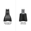 Wahl Groomsman Rechargeable Precision Trimmer for Hygienic Grooming with Rinsable, Interchangeable Heads for Eyebrows, Neckline, Nose, Ears, & Other Detailing - Model 3023284 view 2