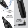 Wahl Groomsman Rechargeable Precision Trimmer for Hygienic Grooming with Rinsable, Interchangeable Heads for Eyebrows, Neckline, Nose, Ears, & Other Detailing - Model 3023284 view 3