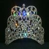 #11914 Large Butterfly Cluster Tiara - Contoured Base view 1