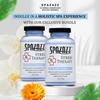 Spazazz Rx Stress Therapy Natural Spa & Bath Salt Aromatherapy Crystals- 2 Pack 19oz De-Stress - Calming & Relaxing Natural Aroma & Magnesium Mineral Bathing Salts - Safe for Your Hot Tub view 4