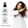 FRAGFRE Hair Detangler Spray, 8 oz - Leave in Conditioner for Sensitive Skin and Scalp - Styling Heat Protectant Spray - Gluten Free Vegan Cruelty Free view 2