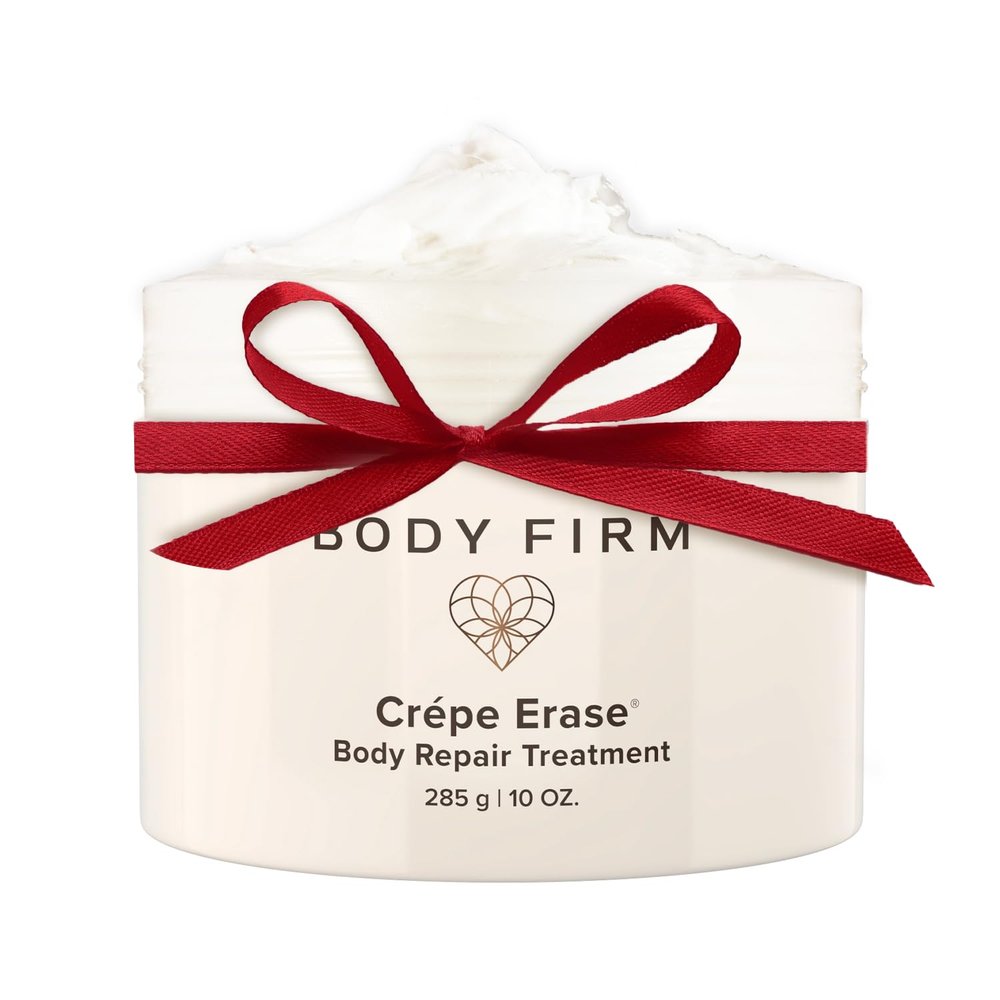 Body Firm Crepe Erase Body Repair Treatment, Anti Aging Firming Lotion with Collagen Peptides, Shea Butter, Vitamin E, Squalane and More, Promotes Women's Natural Collagen Production, 10 Oz