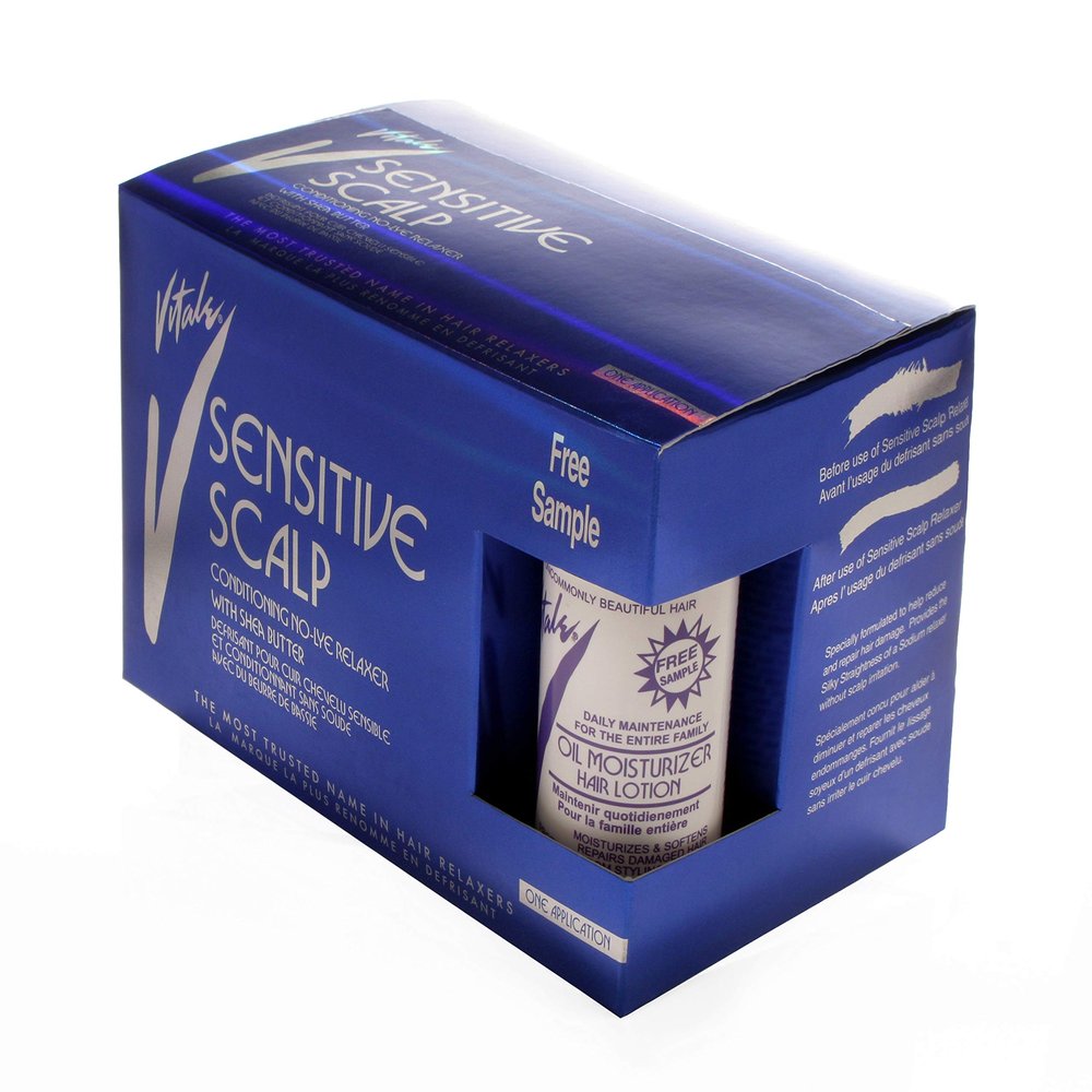 Vitale Sensitive Scalp Relaxer Kit - Sensitive Scalp (1 application) VS-300-D-1