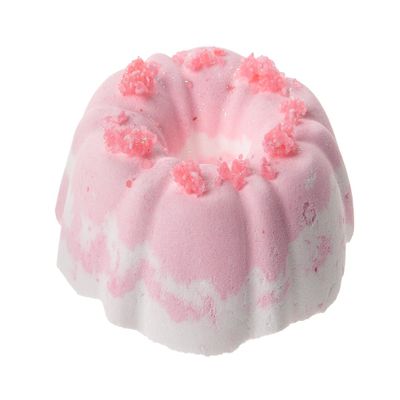 Bath Bomb: Cherry Almond Bath Bombs Cake by Dead Sea Spa Care, Bubble Bath, Bath Bomb Bundt Cake