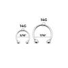 Single Septum Piercing Kit - 14 Gauge by Superior Tattoo Equipment view 2