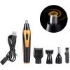Zerone Nose Hair Trimmer, Hair USB Eyebrow Beard Ear Nose Powered Clipper Electric Shaver Kits Sideburn Remover Set view 3