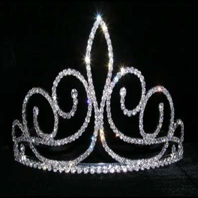 #14097 - Fleur de Swirl Tiara