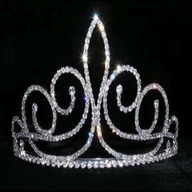 #14097 - Fleur de Swirl Tiara